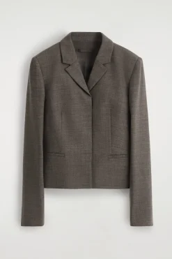 SLIM WAISTED WOOL BLAZER
