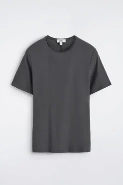 SLIM-FIT COTTON CREPE LIGHTWEIGHT T-SHIRT