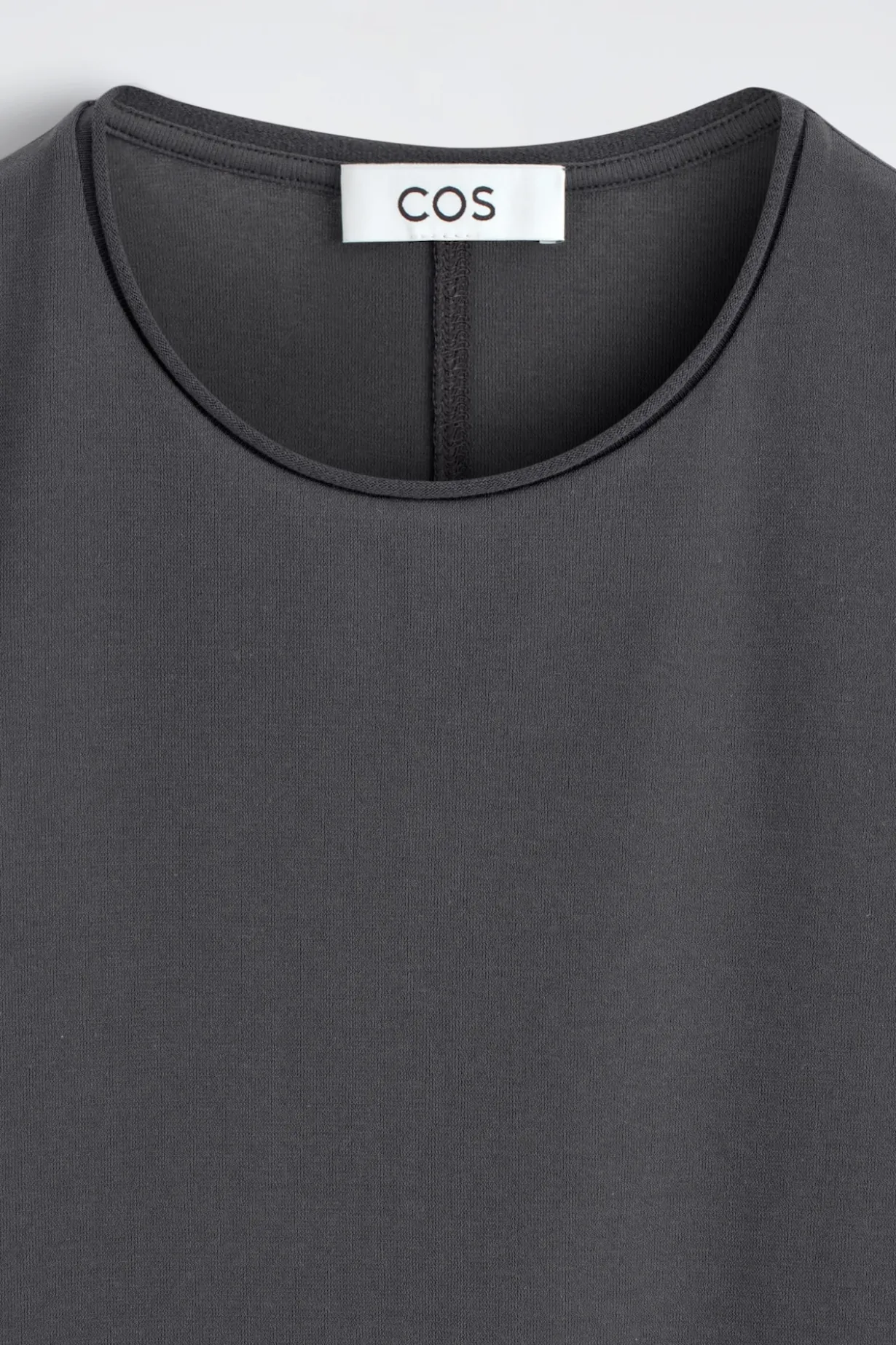 SLIM-FIT COTTON CREPE LIGHTWEIGHT T-SHIRT