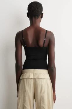SLIM-FIT JERSEY CAMI TOP