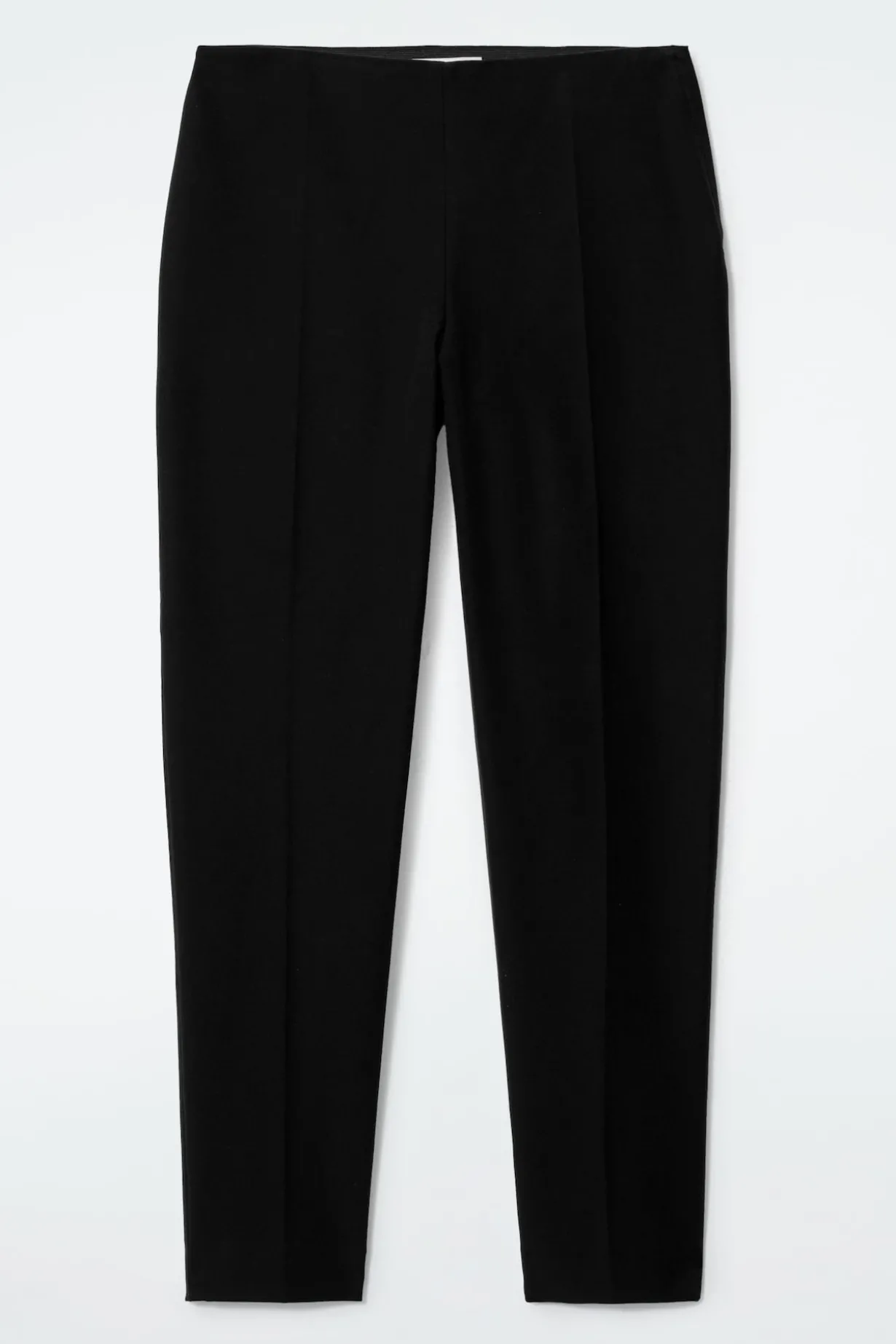 SLIM-LEG CROPPED PANTS