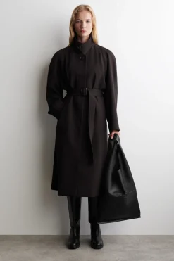 SLOUCHY TOTE BAG - LEATHER