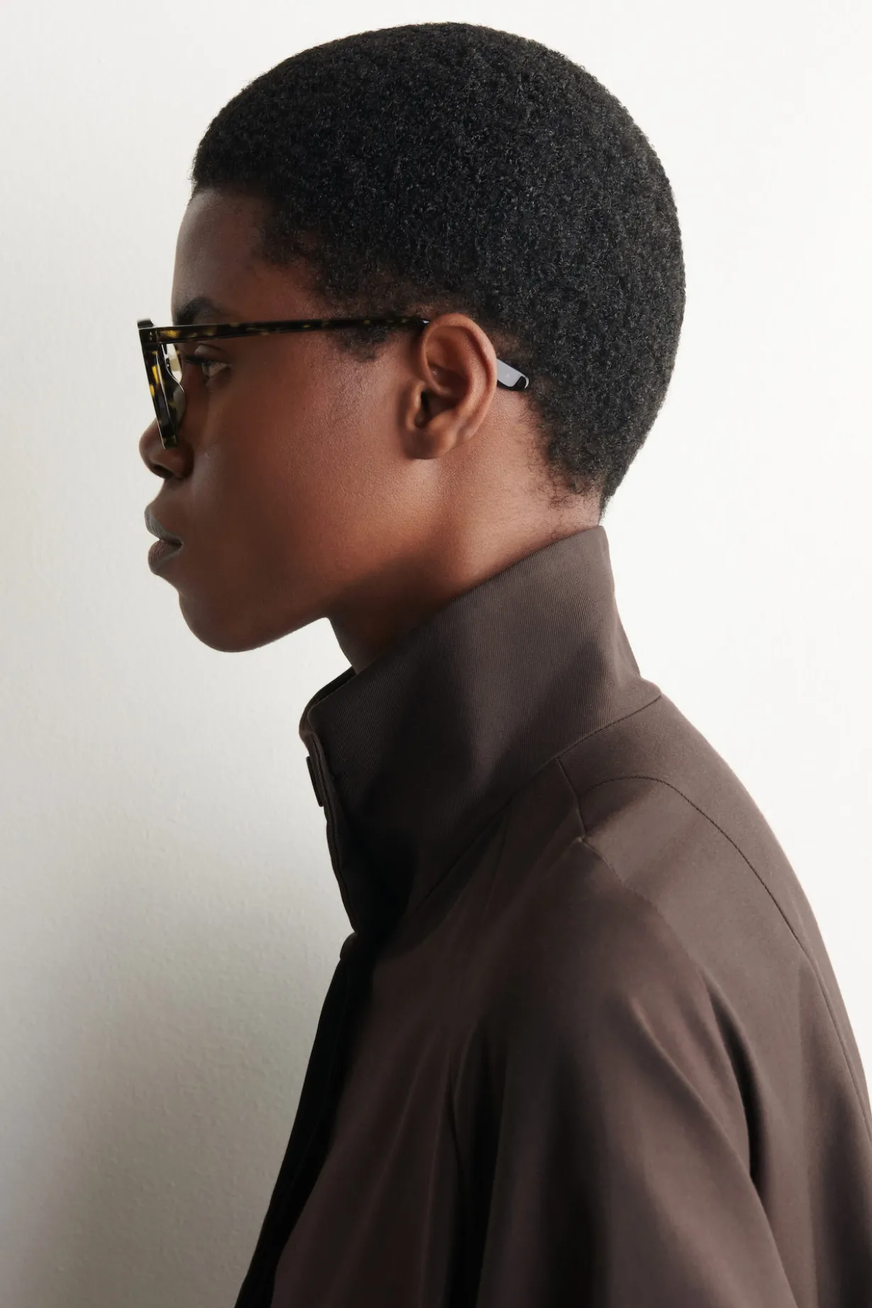 SQUARE-FRAME AVIATOR SUNGLASSES