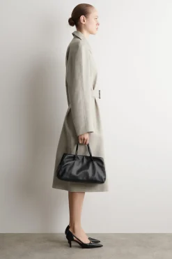 STRAP-DETAIL LEATHER PUMPS