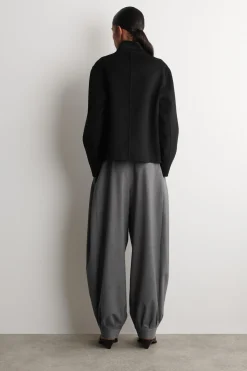 STRUCTURED DOUBLE-FACED WOOL JACKET