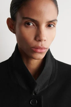 STRUCTURED DOUBLE-FACED WOOL JACKET