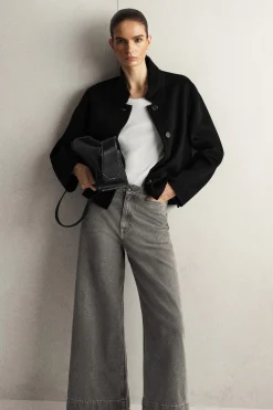 STRUCTURED DOUBLE-FACED WOOL JACKET