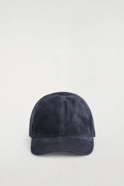 SUEDE BASEBALL CAP
