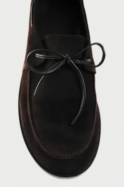 SUEDE DECK SHOES