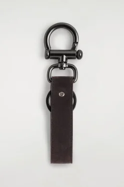SUEDE KEYRING
