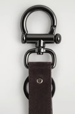 SUEDE KEYRING