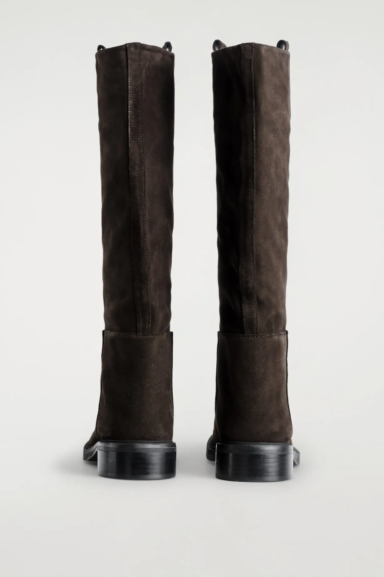 SUEDE RIDING BOOTS
