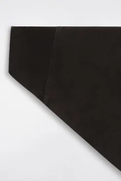 SUEDE TRIANGLE SCARF