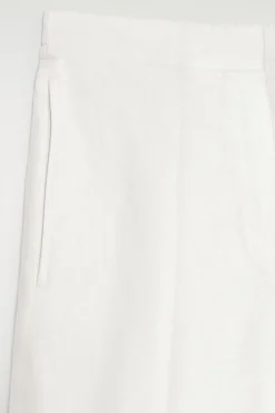 TAILORED ELASTICATED LINEN SHORTS