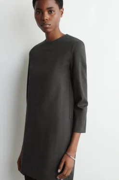 TAILORED JERSEY MINI DRESS