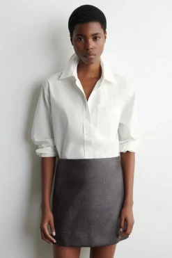 TAILORED PIMA COTTON SHIRT