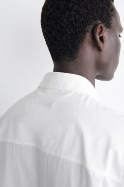 TAILORED SHORT-SLEEVED COTTON SHIRT
