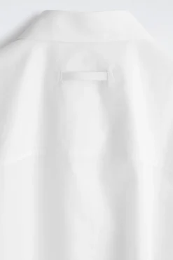 TAILORED SHORT-SLEEVED COTTON SHIRT