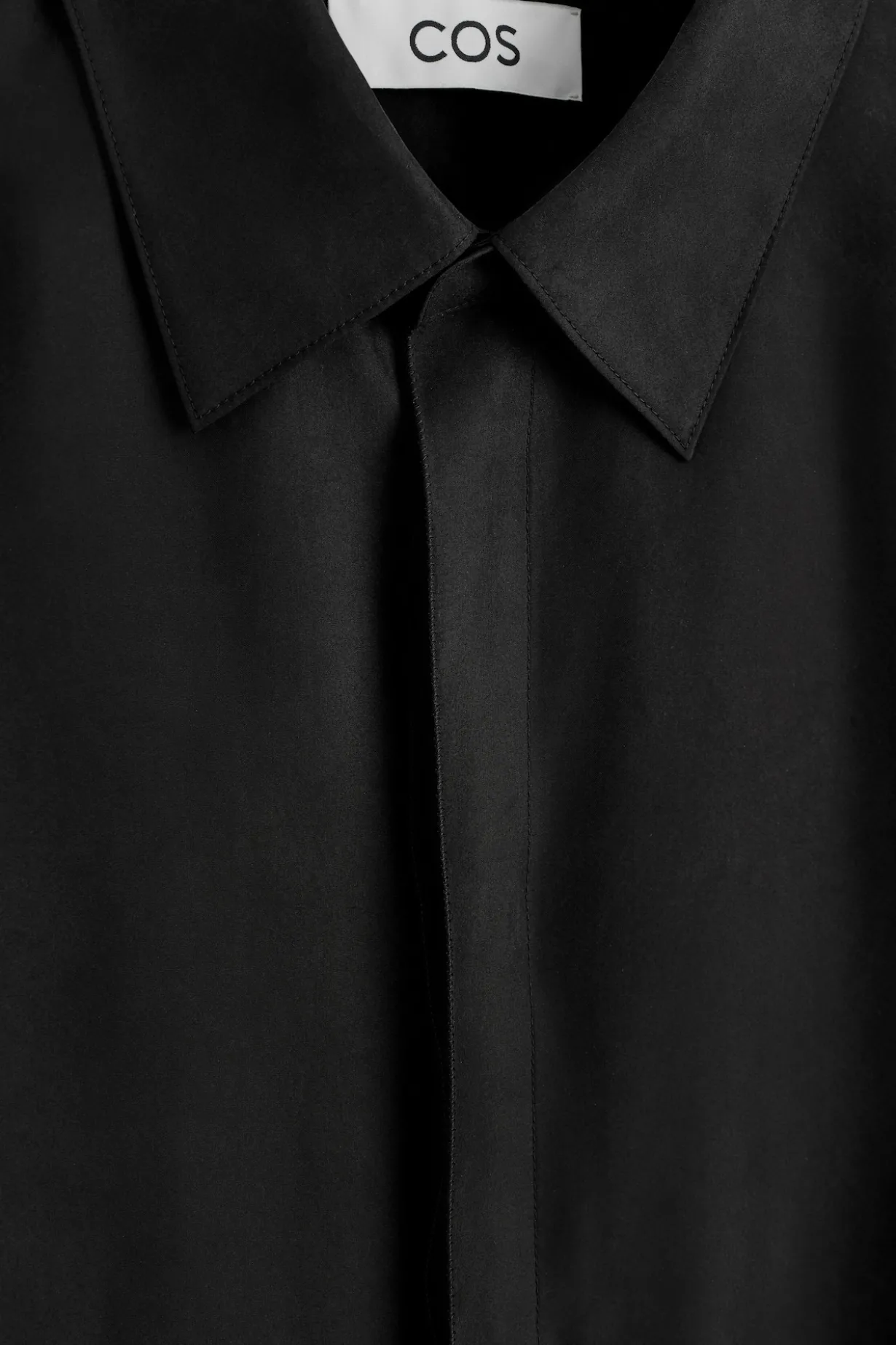TAILORED SILK SHIRT