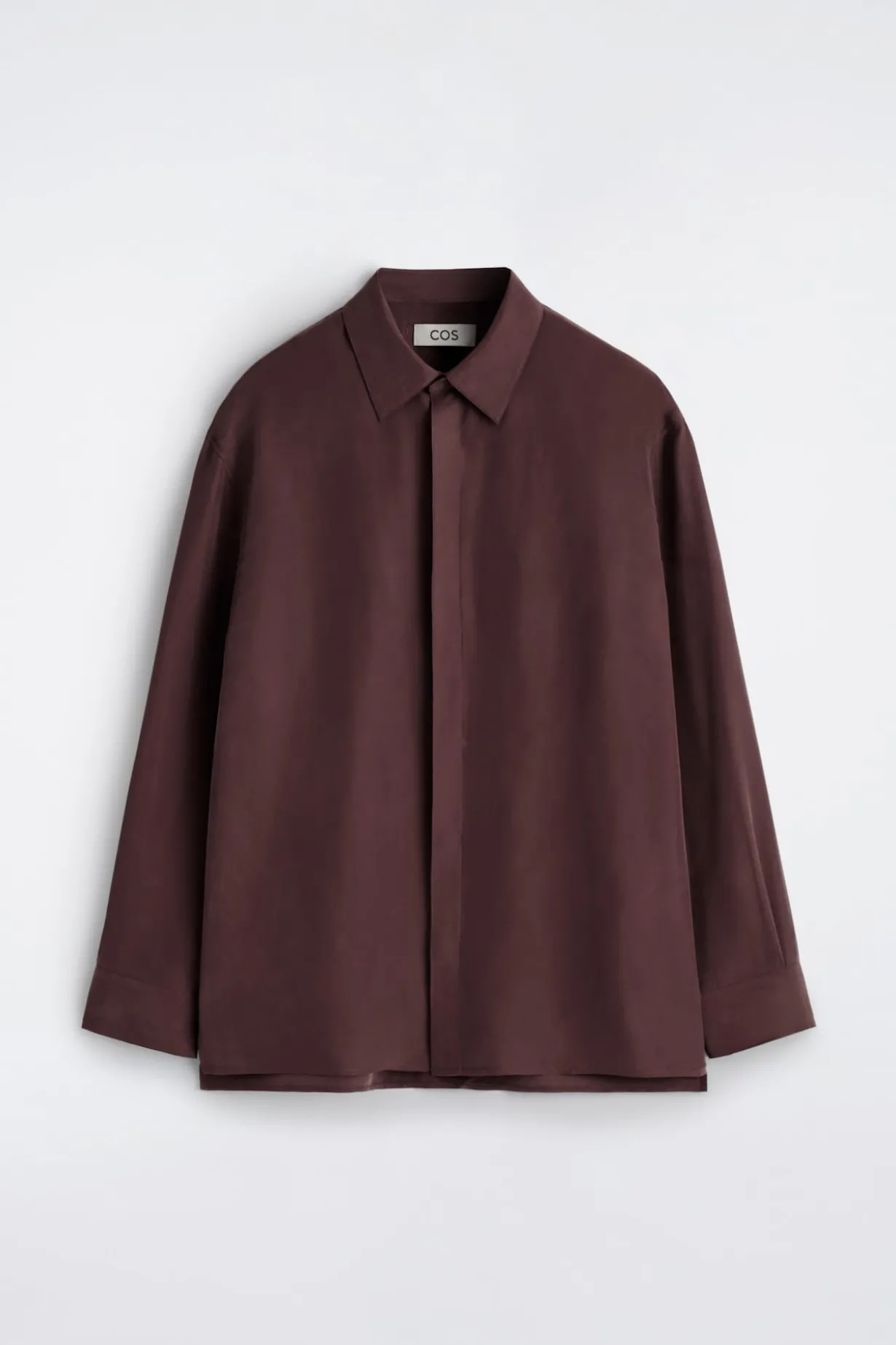 TAILORED SILK SHIRT