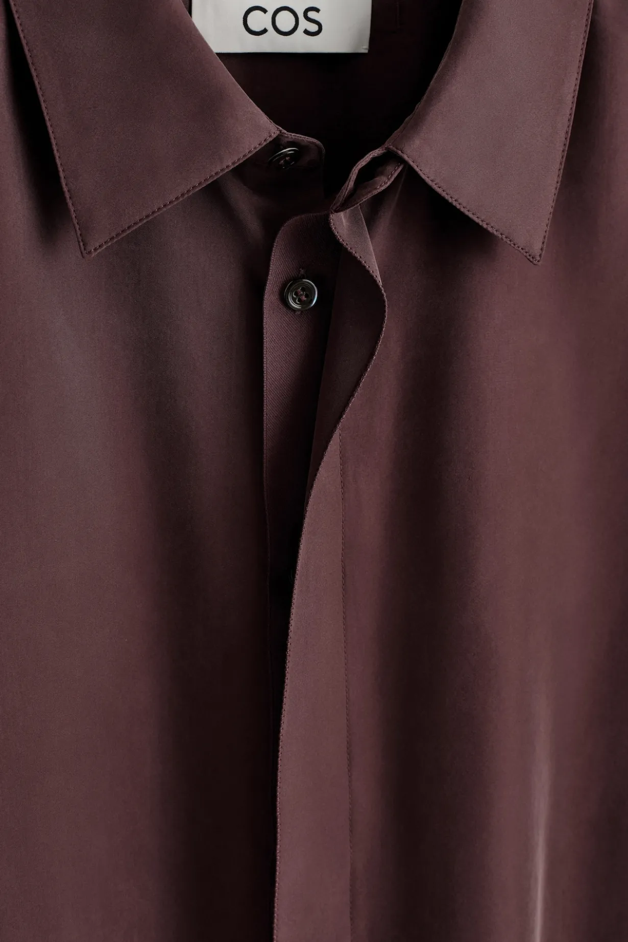 TAILORED SILK SHIRT