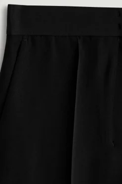 TAILORED SILK SHORTS