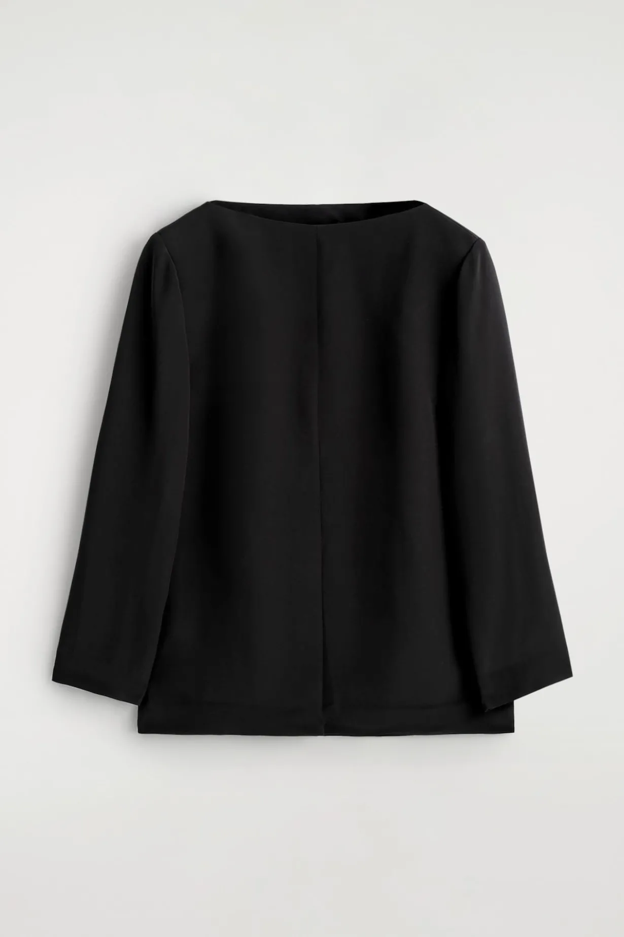 TAILORED SILK TOP