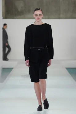 TAILORED SILK TOP