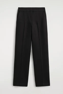 TAILORED STRAIGHT-LEG PANTS