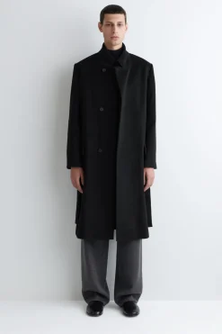 TAILORED WOOL LONG COAT