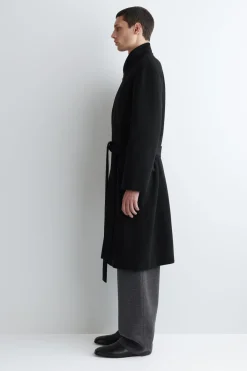 TAILORED WOOL LONG COAT