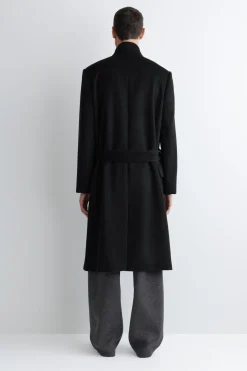 TAILORED WOOL LONG COAT