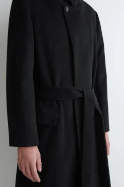 TAILORED WOOL LONG COAT