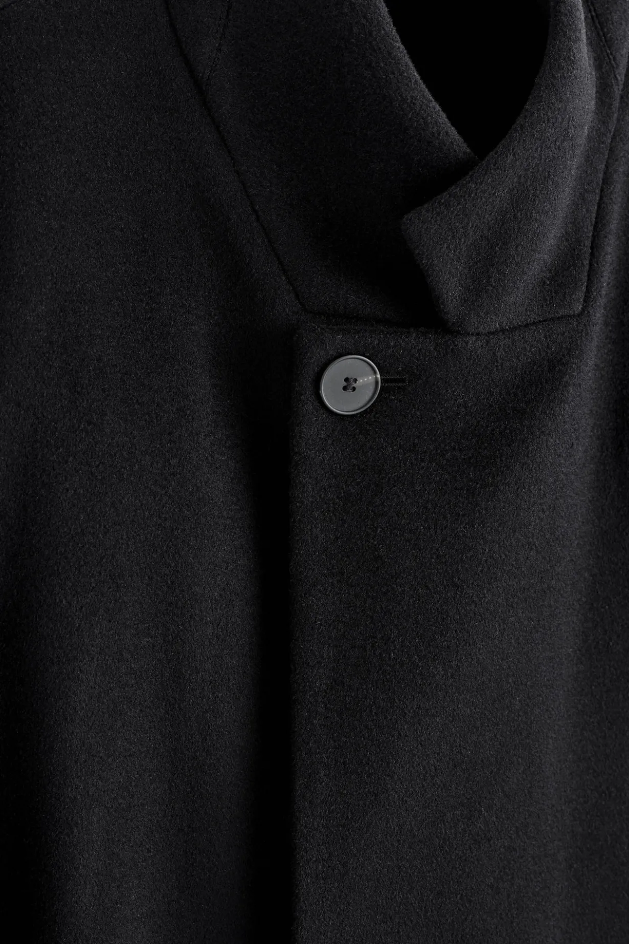 TAILORED WOOL LONG COAT