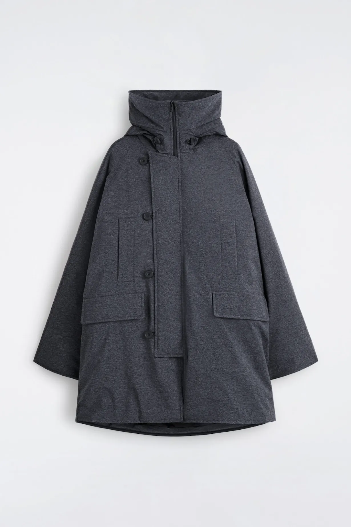 TECHNICAL HOODED DOWN PARKA
