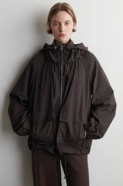 TECHNICAL HOODED PARKA JACKET