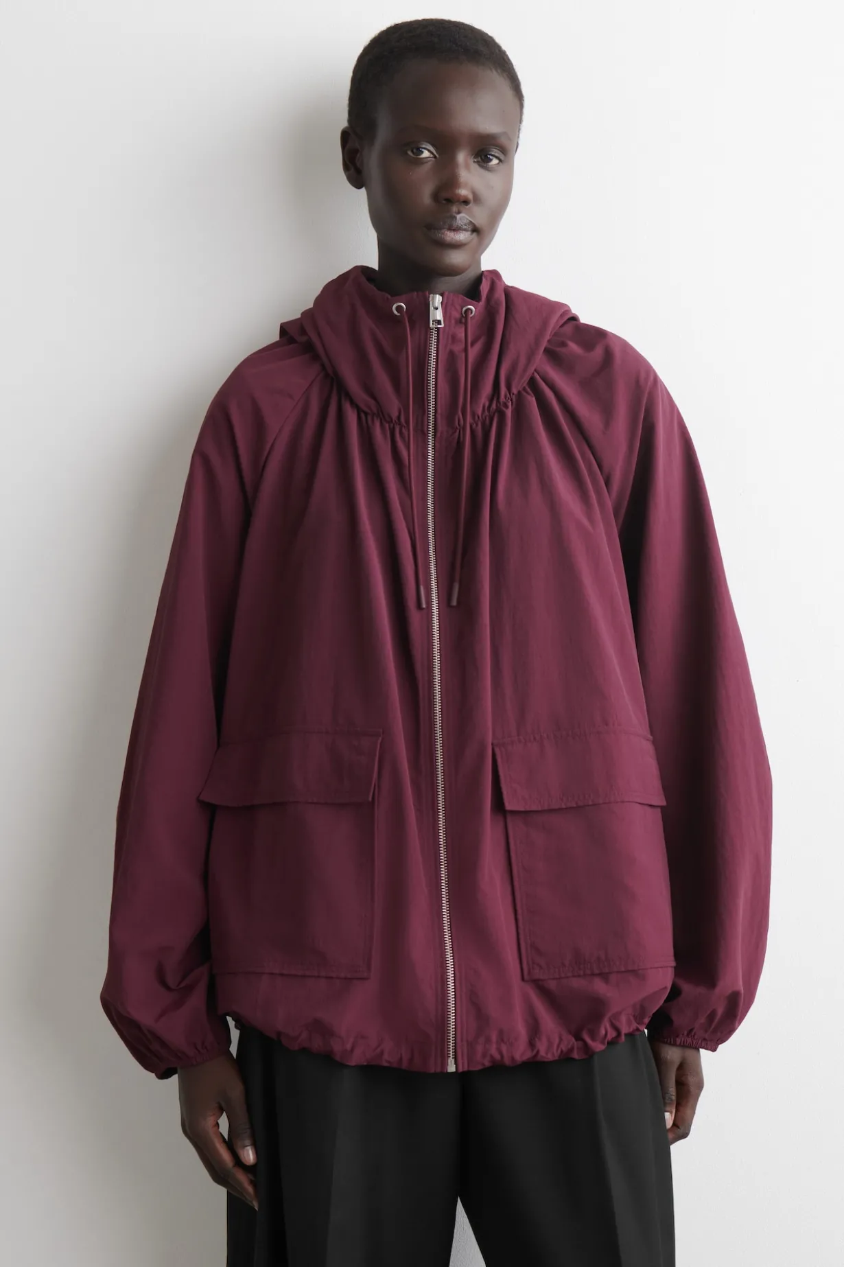 TECHNICAL HOODED PARKA JACKET