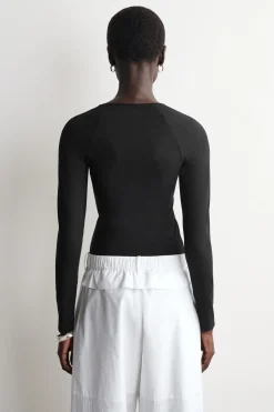 TECHNICAL JERSEY LONG-SLEEVED TOP