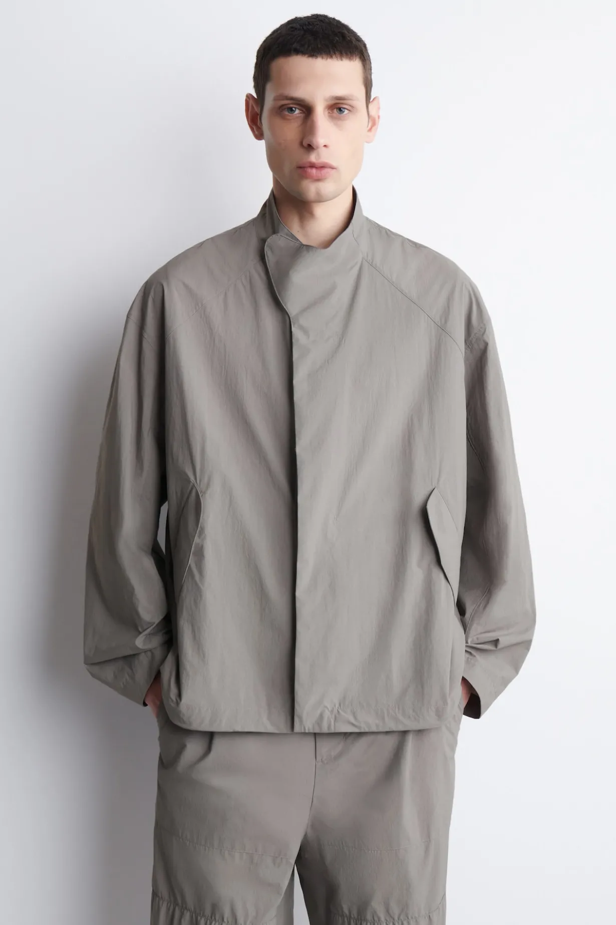 TECHNICAL NYLON SPORTS JACKET