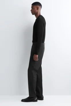 TECH-TWILL SLIM-FIT STRAIGHT-LEG PANTS