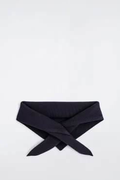 TEXTURED MERINO WOOL SCARF