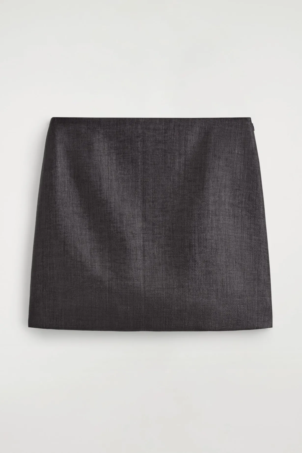 TEXTURED MINI SKIRT
