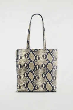 TOWNHOUSE SHOPPER BAG - LEATHER