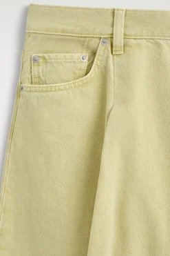 TWINE BARREL-LEG JEANS