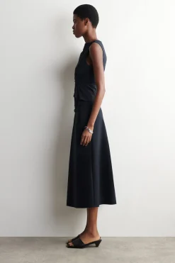 TWIST-DETAIL JERSEY TOP