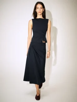 TWIST-DETAIL JERSEY TOP