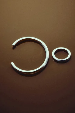 TWISTED STERLING SILVER RING
