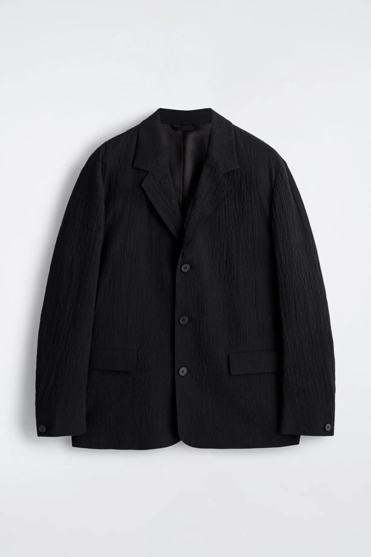 UNSTRUCTURED SEERSUCKER BLAZER