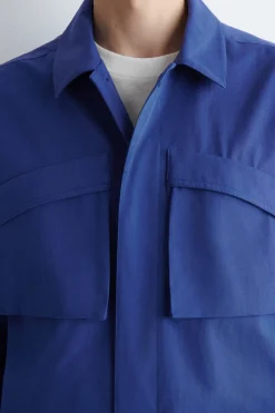 UTILITY COTTON-TWILL OVERSHIRT