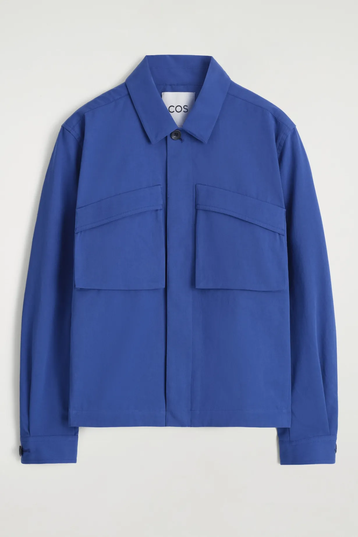 UTILITY COTTON-TWILL OVERSHIRT